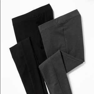 EUC Two pairs of Old Navy maternity leggings!